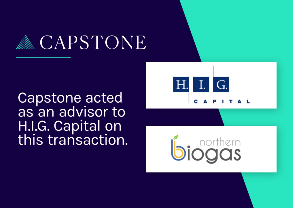 H.I.G. Capital Invests in Northern Biogas
