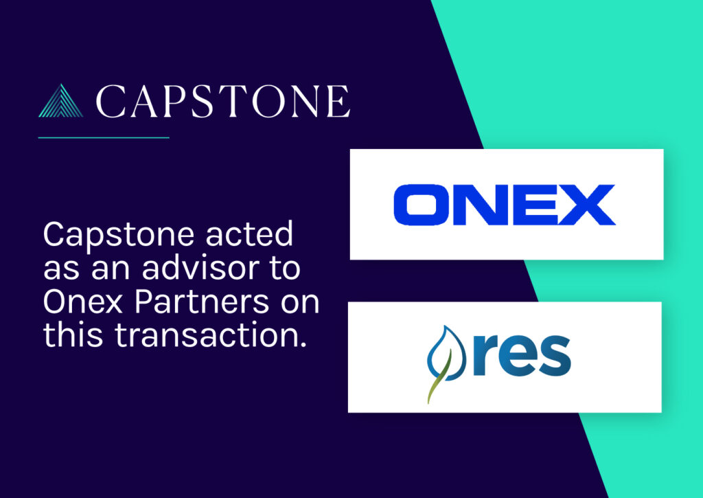 Onex Partners Invests in Resource Environmental Solutions LLC