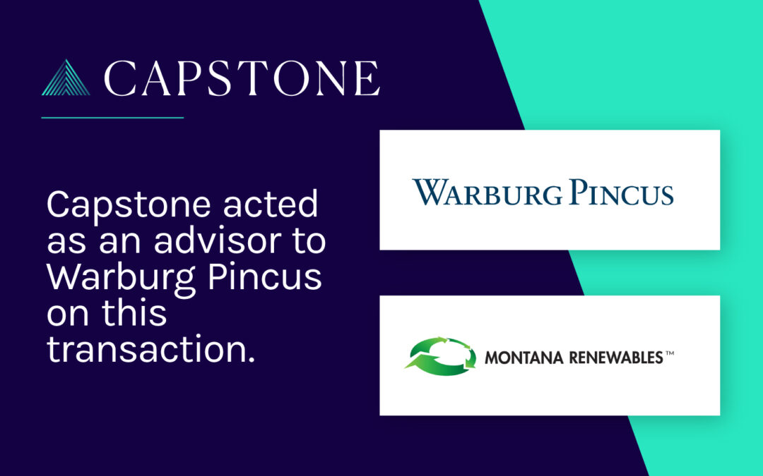 Warburg Pincus Invests in Montana Renewables