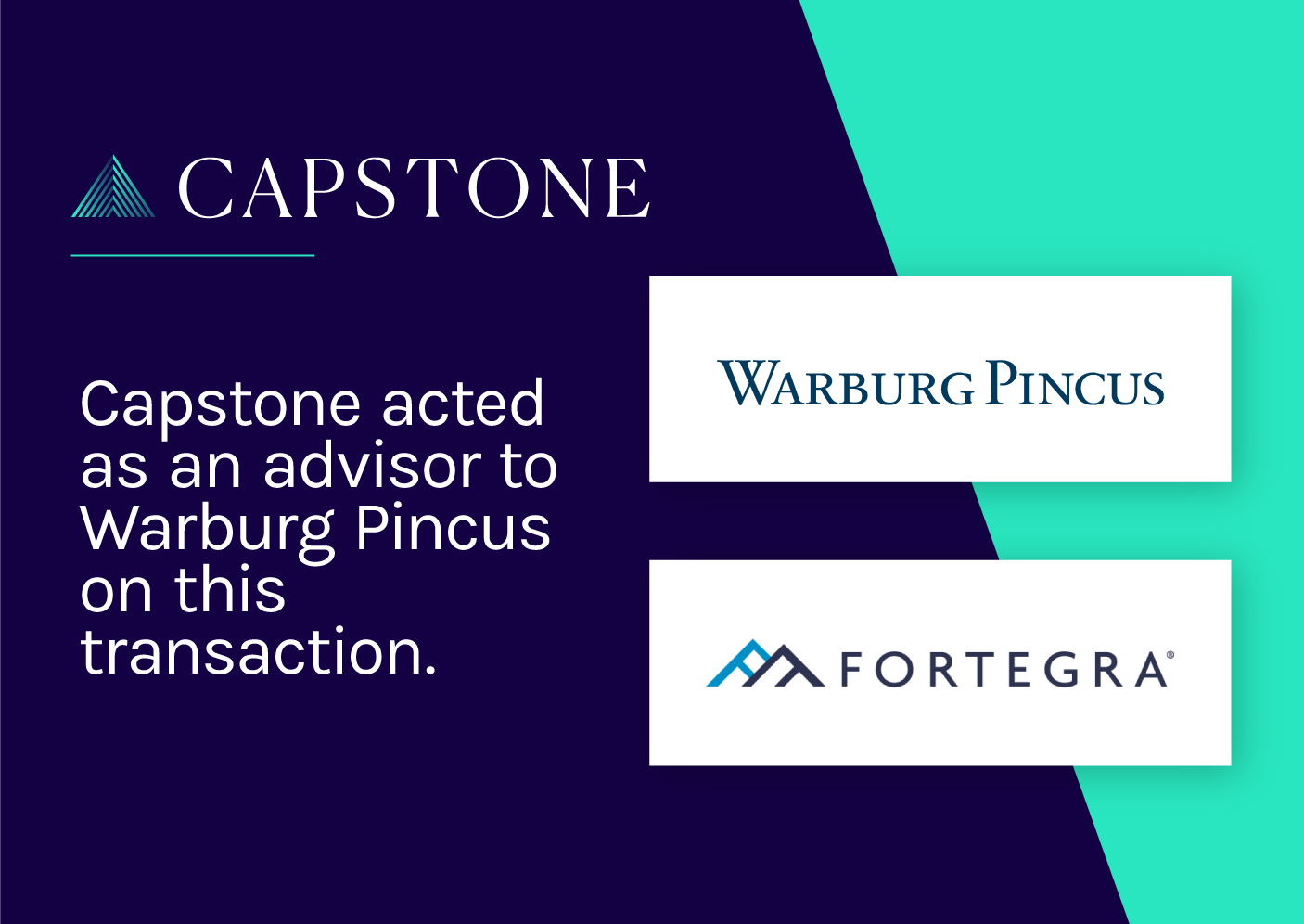 Warburg Pincus Invests in The Fortegra Group