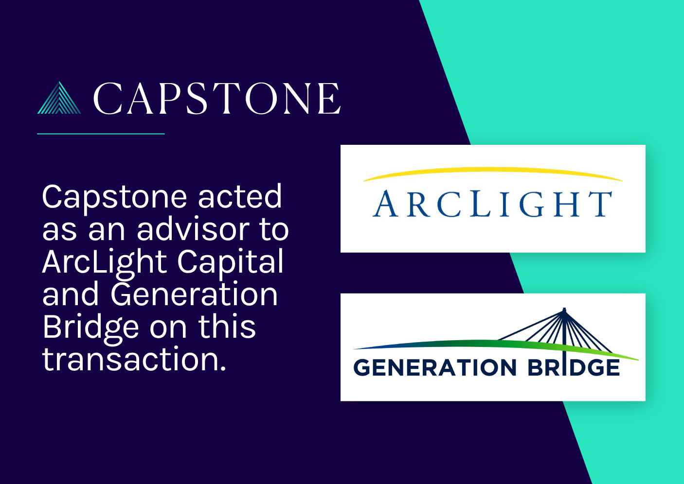 ArcLight Capital and Generation Bridge Sell Sunrise Power Holdings