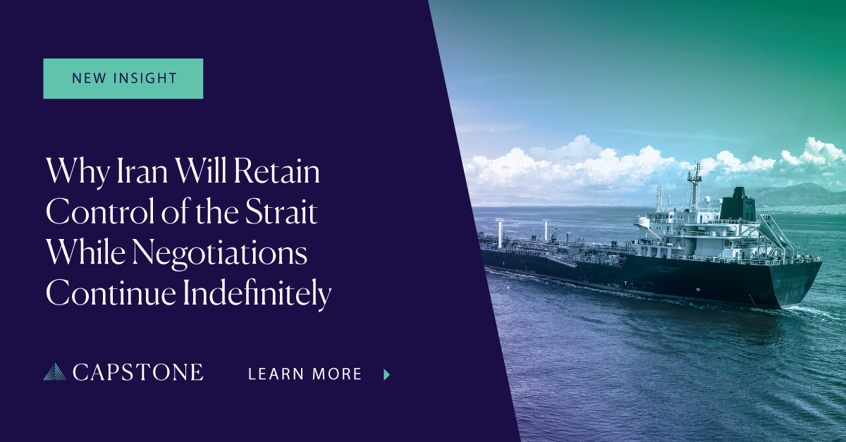 Retain Control Why Iran Will Retain Control of the Strait While Negotiations Continue ...