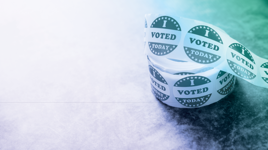 Voting-Sticker-Roll